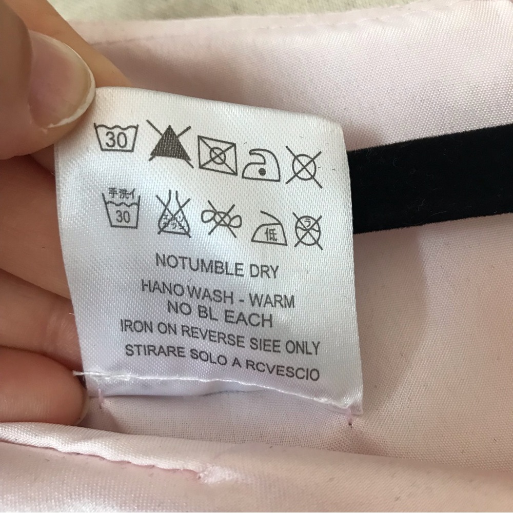 NWT Lanting Bride Pink Satin Dress - Picture 12 of 12